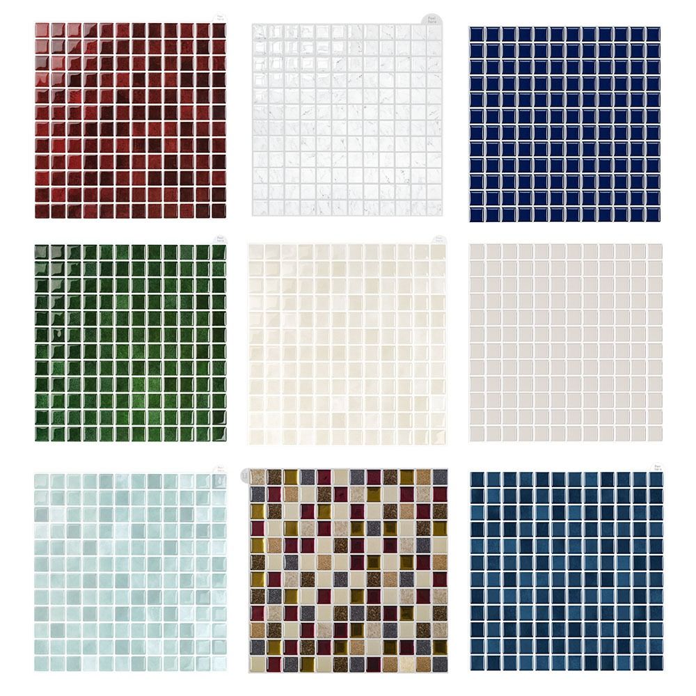 Ceramic Tile Blank - ملصقات بلاط جدارية ذاتية اللصق مقاومة