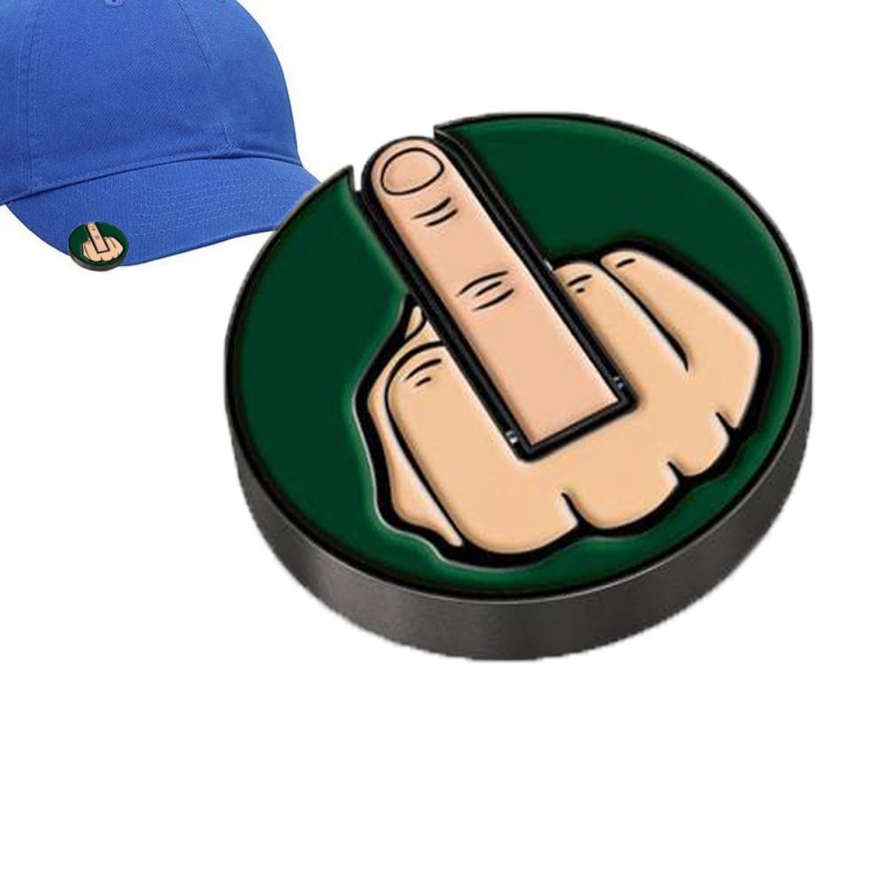 Button Badge Blank - إكسسوارات مضحكة لتحديد موضع كرة الجولف
