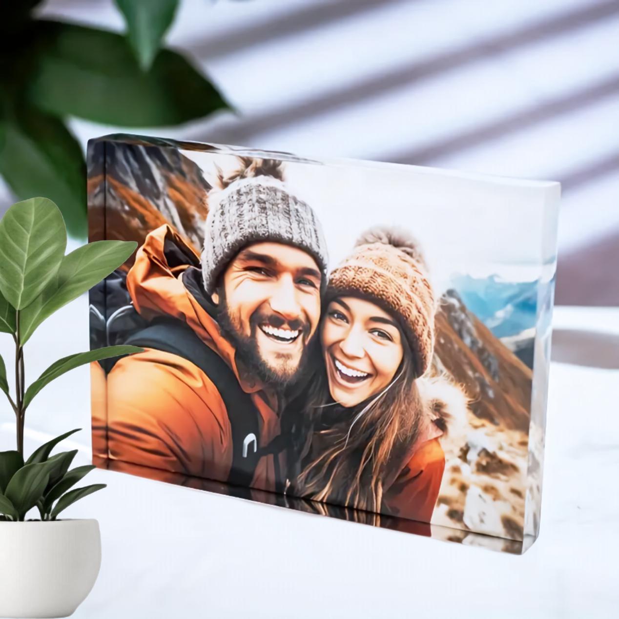 قطعة واحدة من كتلة الصور الأكر - مراجعة Photo Acrylic Block وسعره