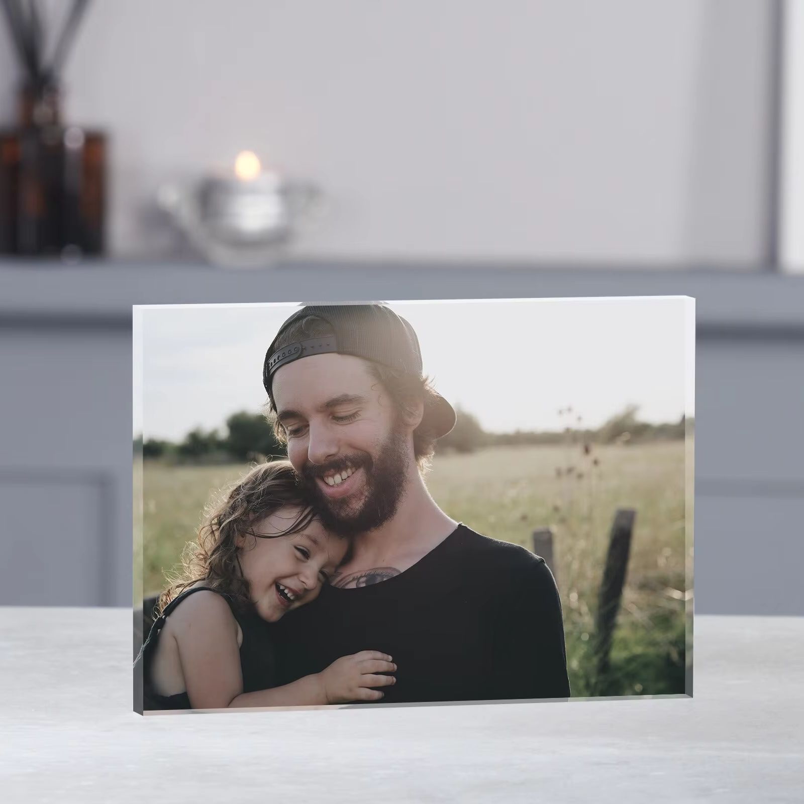لوحة أكريليك مخصصة بالصور، طبا - مراجعة Photo Acrylic Block وسعره