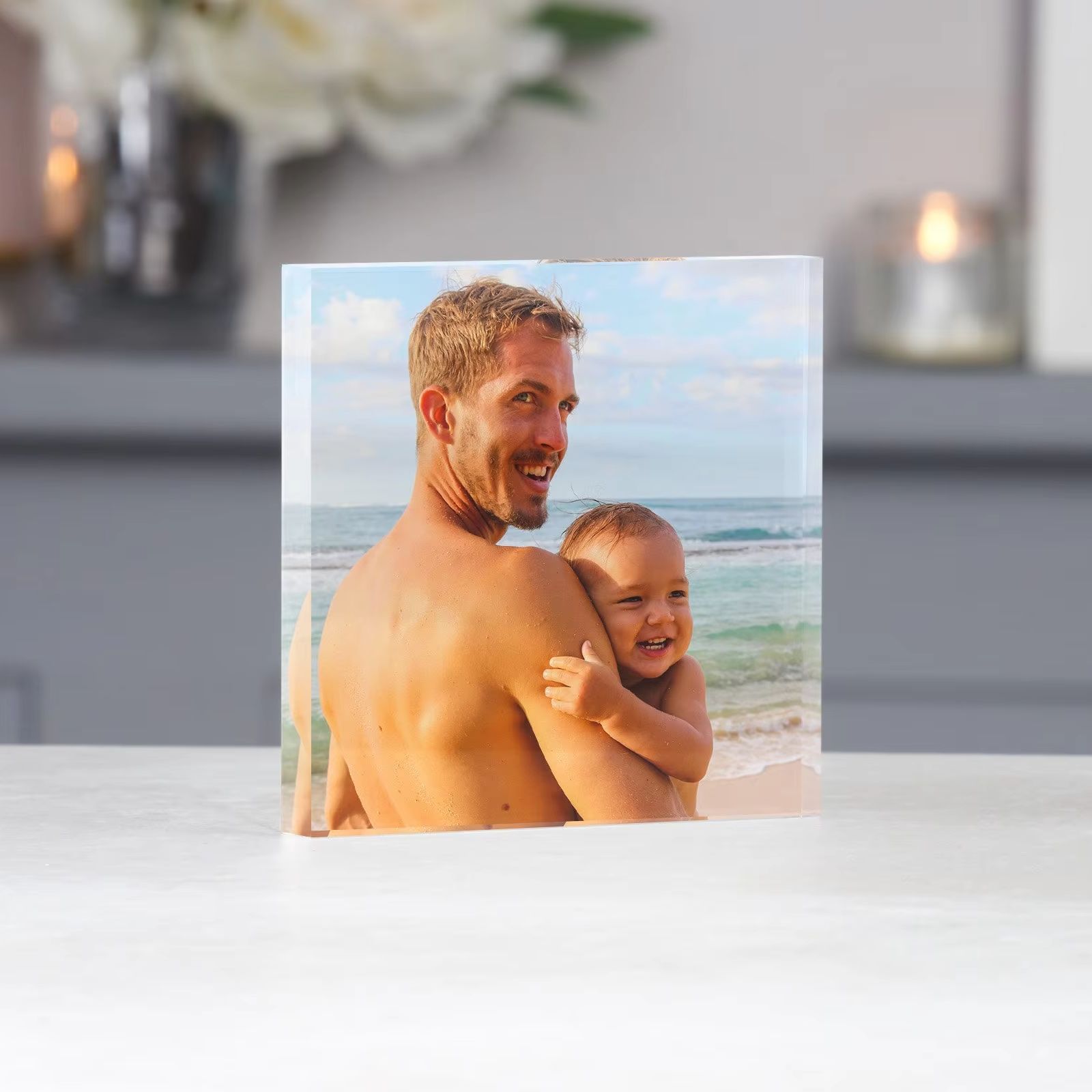 لوحة أكريليك مخصصة بالصور، طبا - مراجعة Photo Acrylic Block وسعره