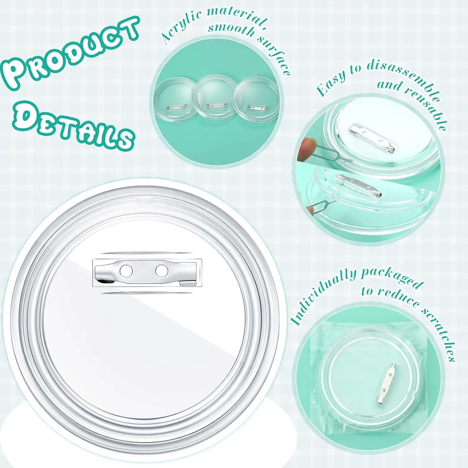 مجموعة أدوات صنع شارة دائرية م - مراجعة Button Badge Blank وسعره