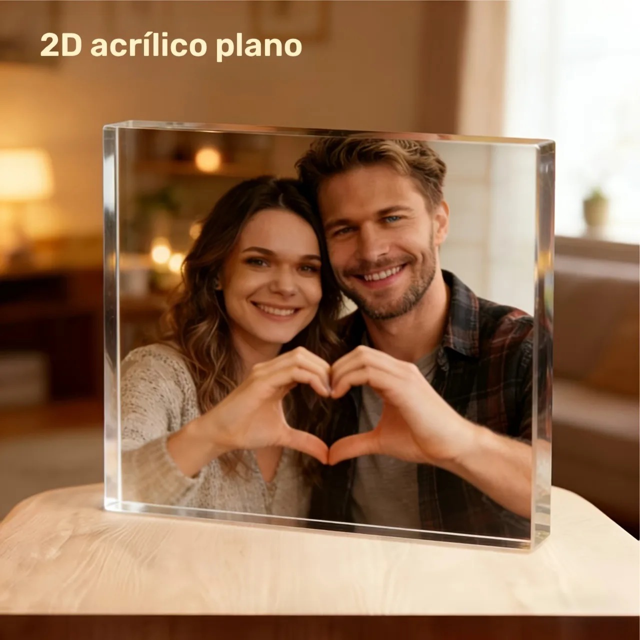 زينة مكتبية مخصصة من الأكريليك - مراجعة Photo Acrylic Block وسعره